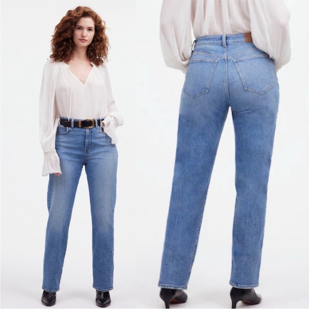 Madewell 90s Straight Curvy Jeans